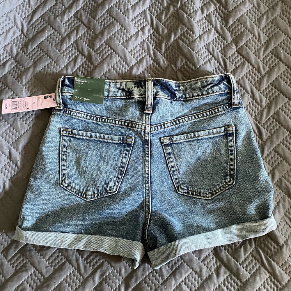 wild fable cuffed denim shorts - Picture 4 of 4
